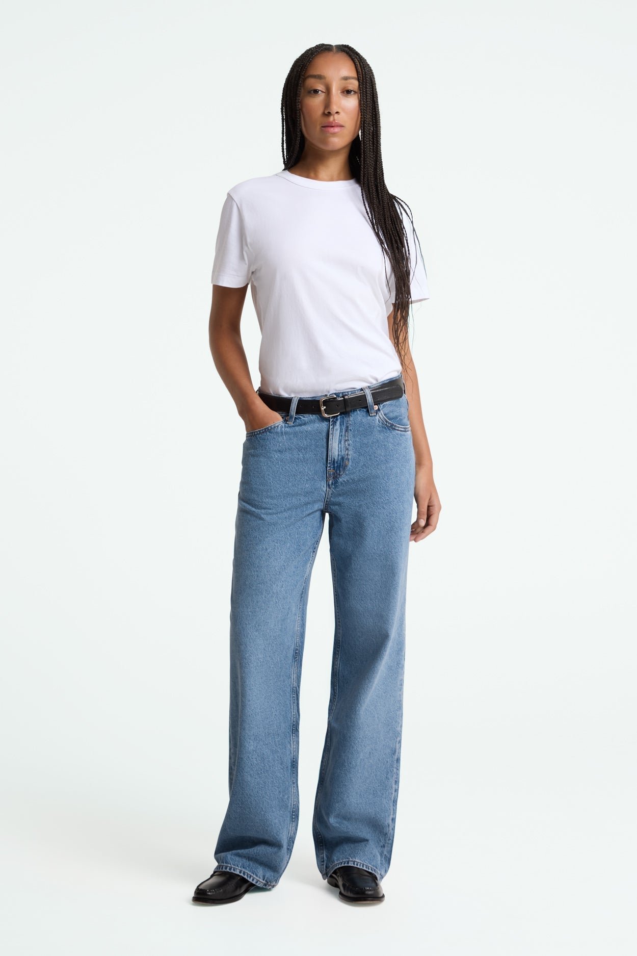 Joan Jeans Cindy Mid Used Blue