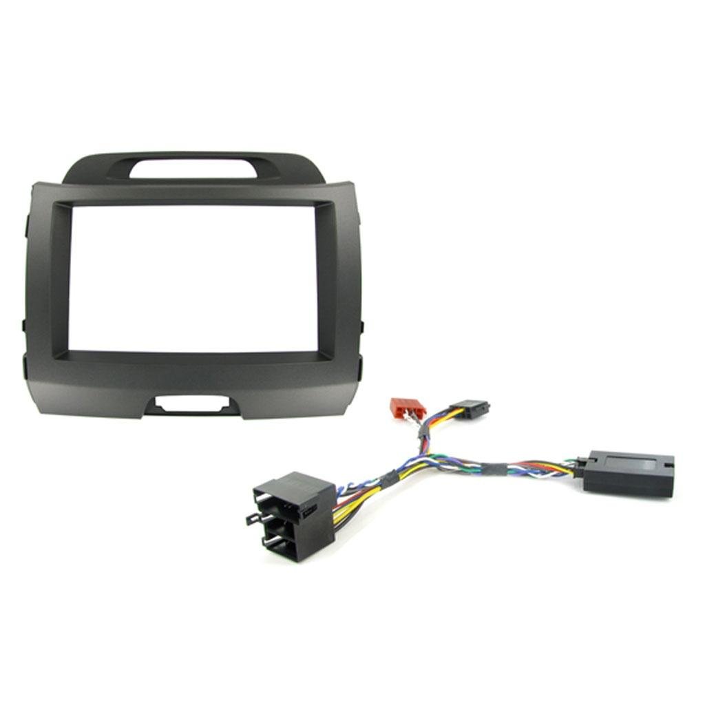 Kia Sportage 2010 2-DIN soittimen asennussarja (alkuperäinen vahvistin)