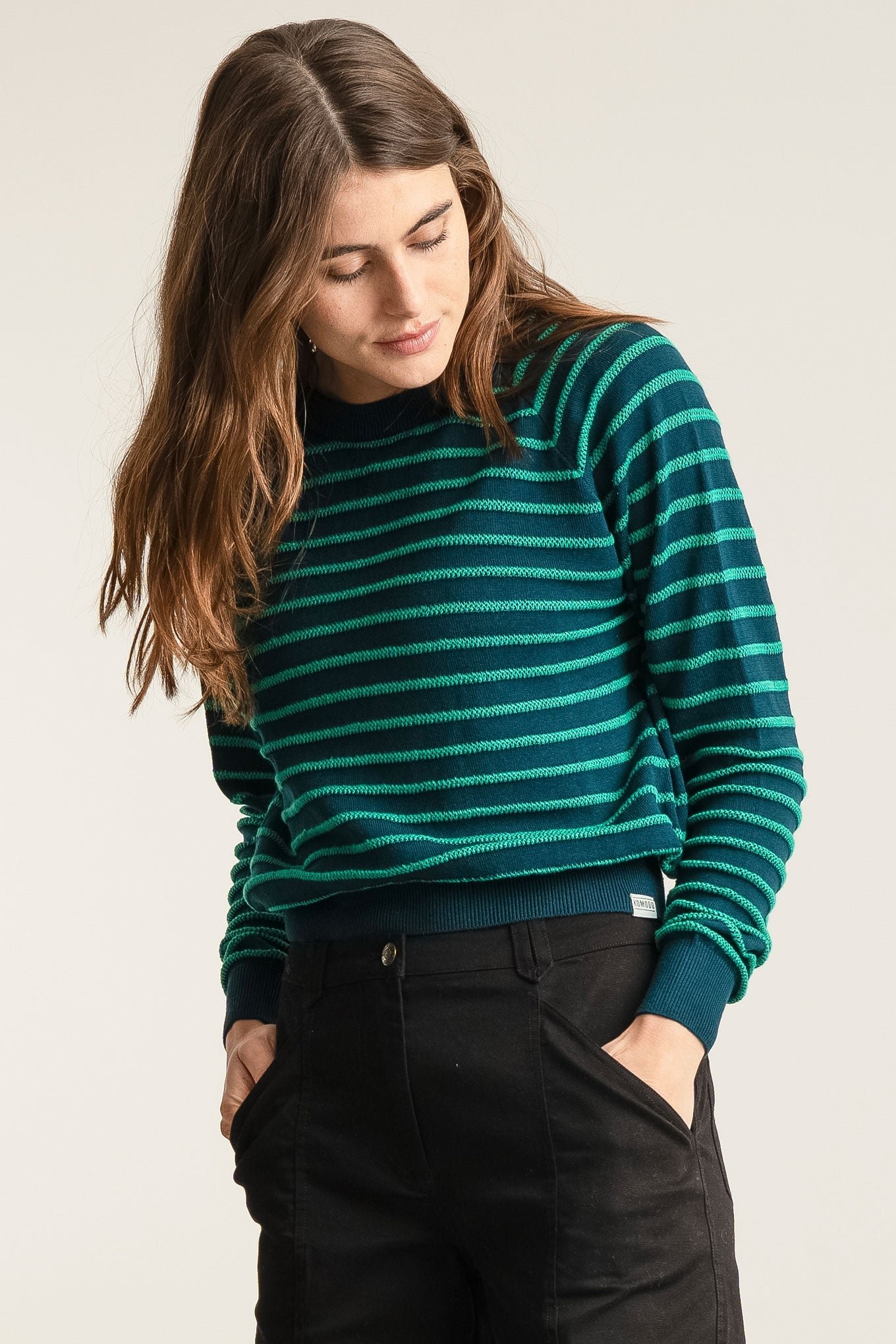 Alma Organic Cotton Top Striped