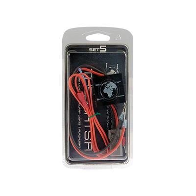 Kytkentäsarja yhden lisävalon asennukseen, DTP2-liitin