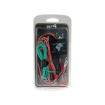 Kytkentäsarja yhden parkki lisävalon asennukseen,DT3-liitin