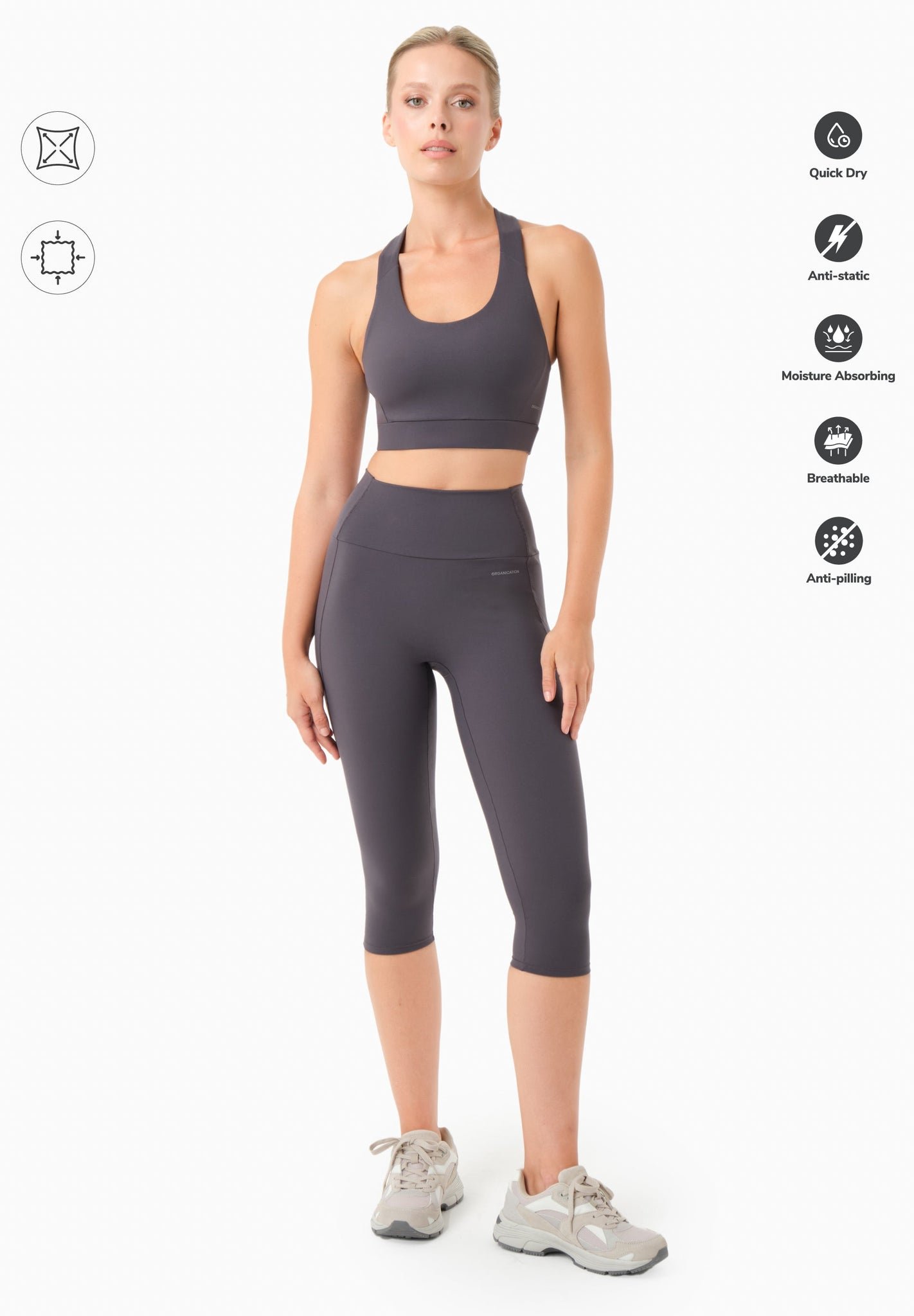 Lailla Capri Leggings Shadow