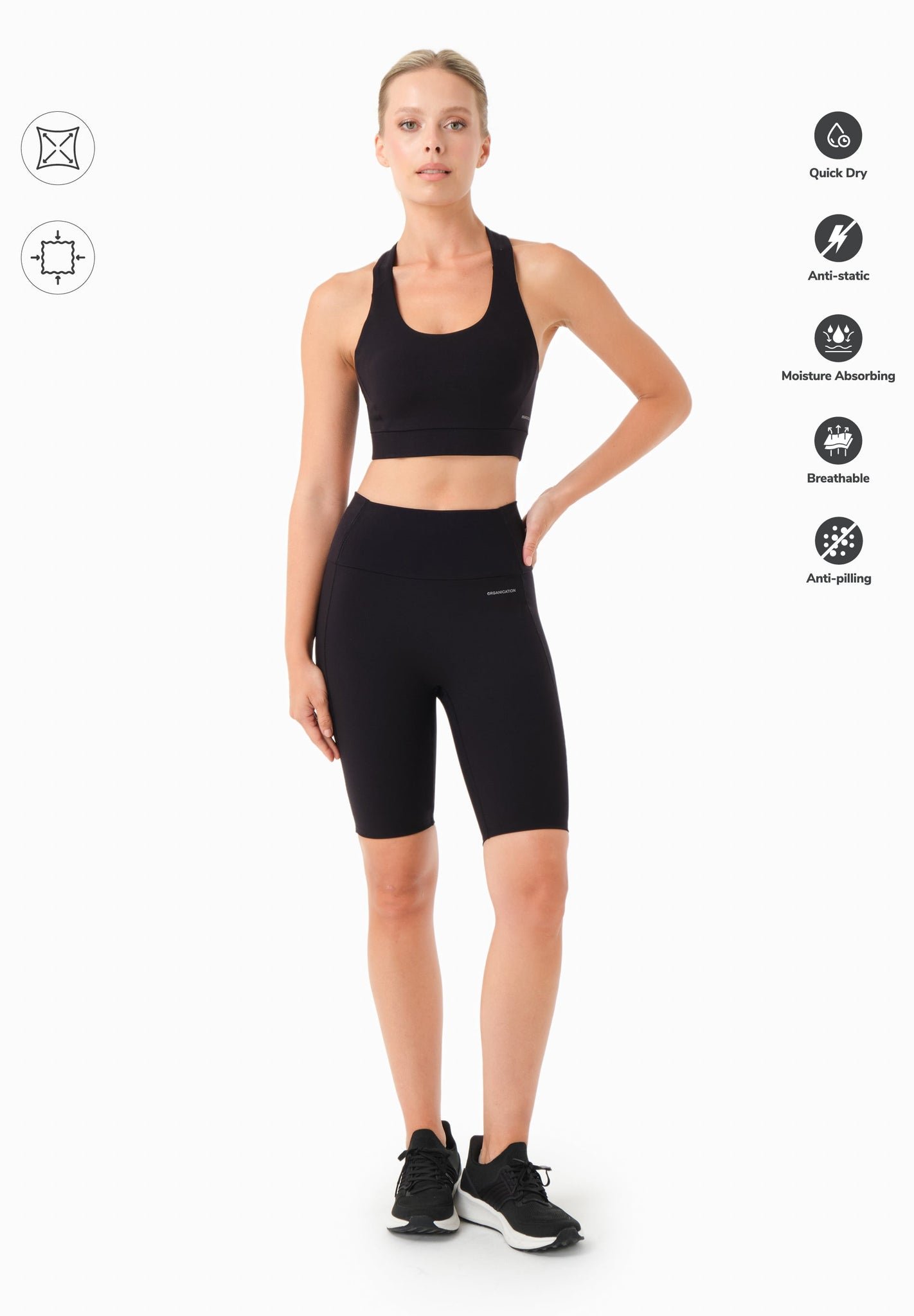 Lessley Biker Shorts Black