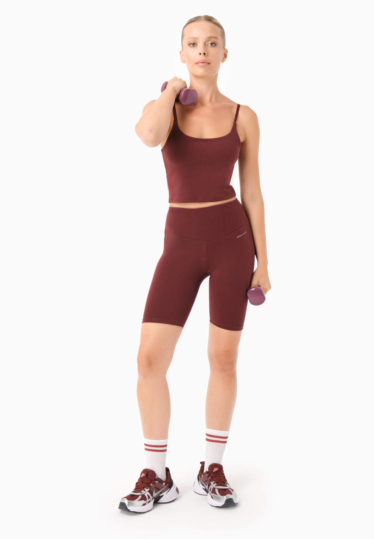 Lilly Biker Shorts Bordeaux