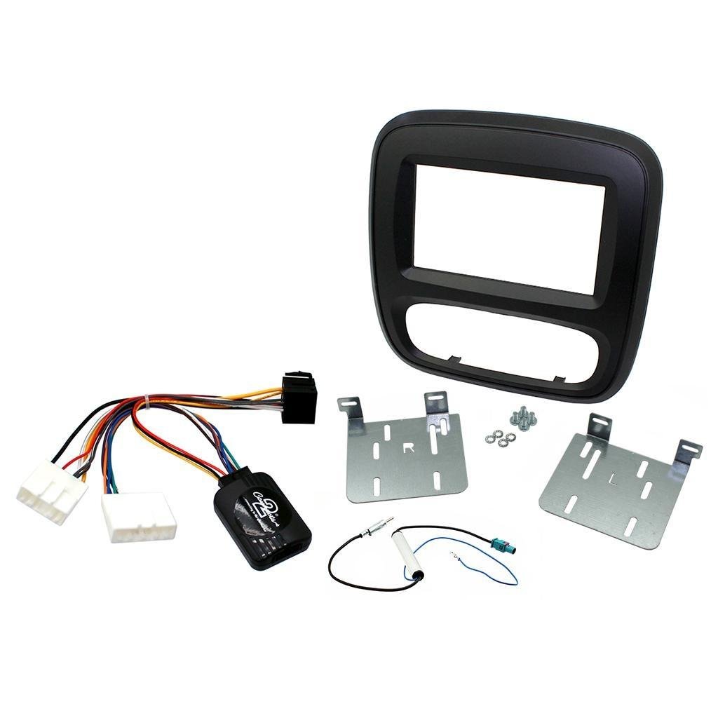 Opel Vivaro 2014-2019 2-DIN soittimen asennussarja