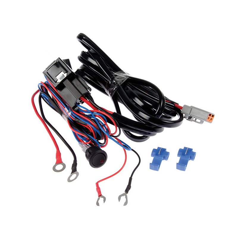 Relejohtosarja yhdelle lisävalolle DTP-2