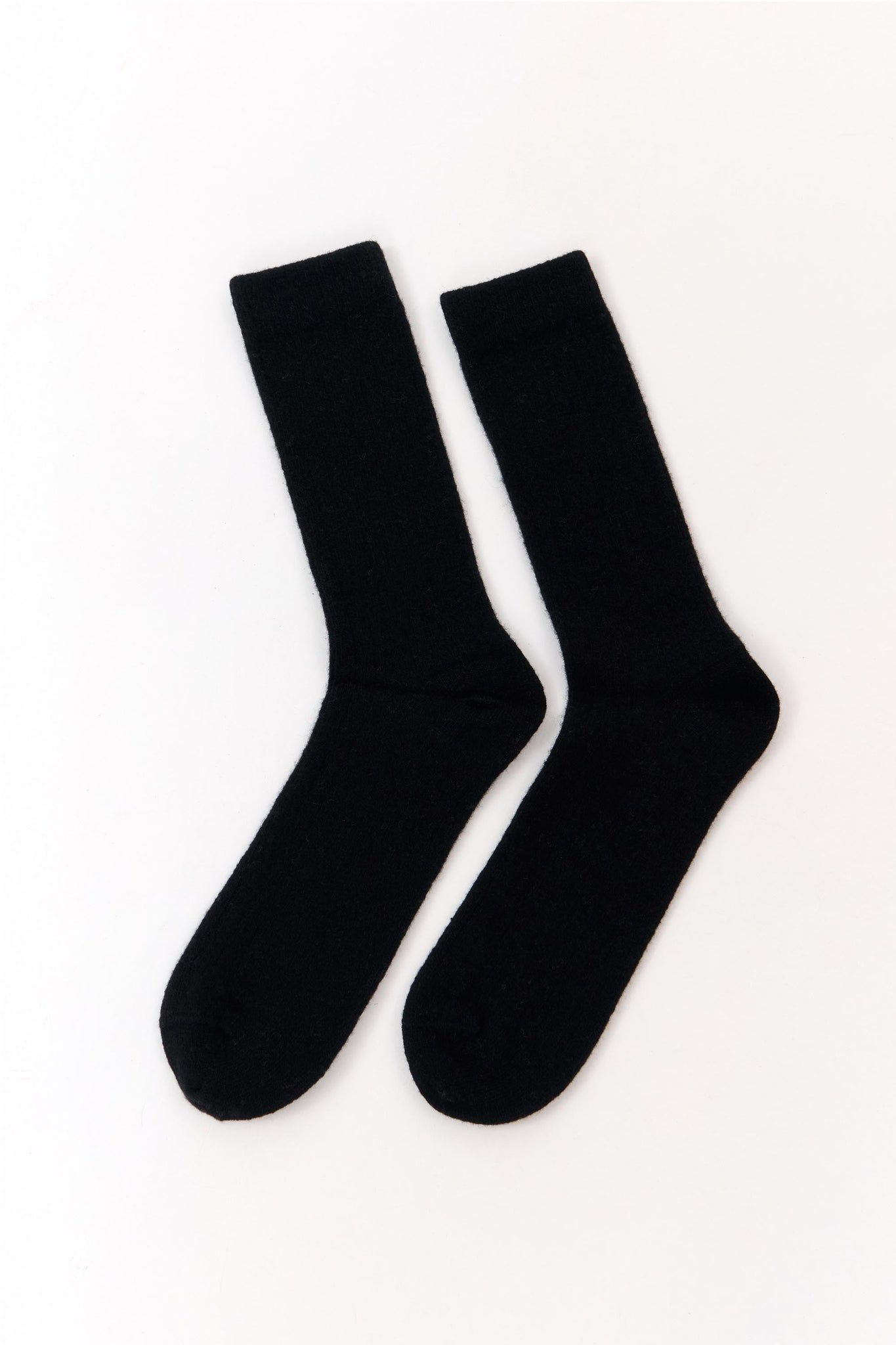 Lisos Wool Socks Black