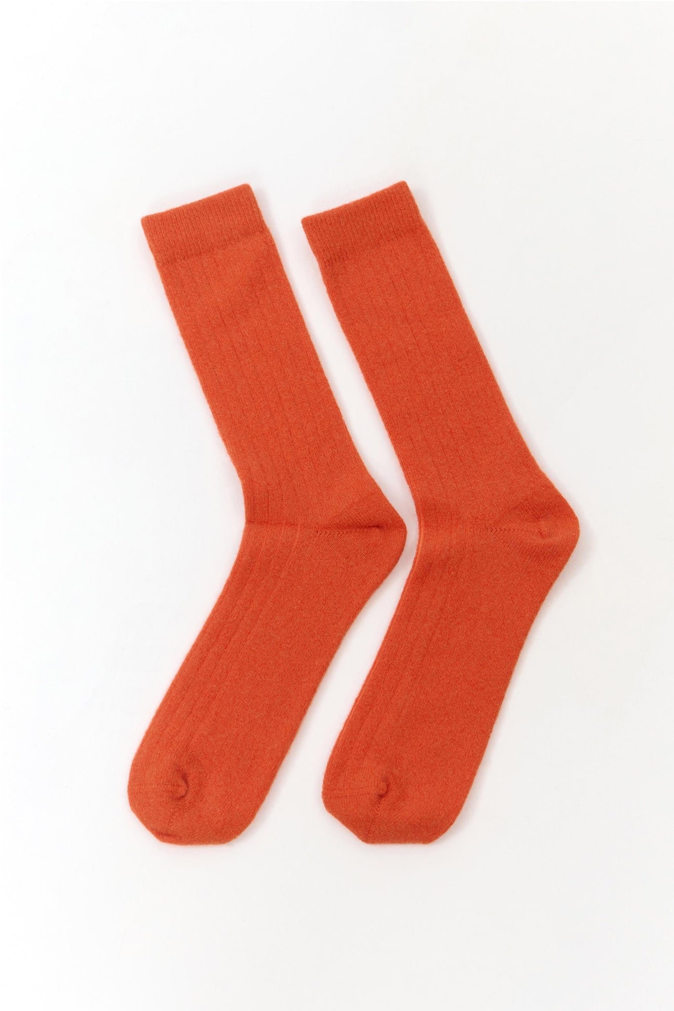 Lisos Wool Socks Orange