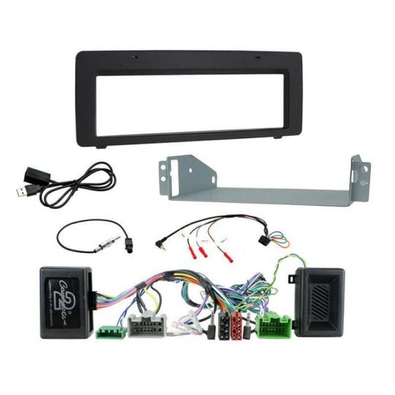 Volvo V70/XC70/S80 2-DIN soittimen asennussarja