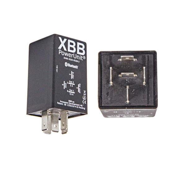 XBB-rele kytkentäsarjaan (pelkkä rele)