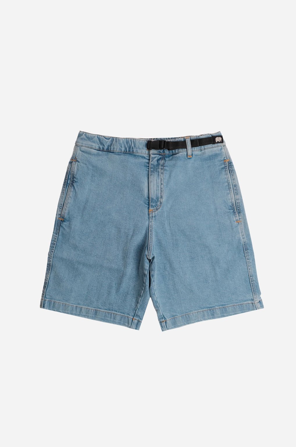 Recycled Denim Climber Shorts Ozone Light Wash