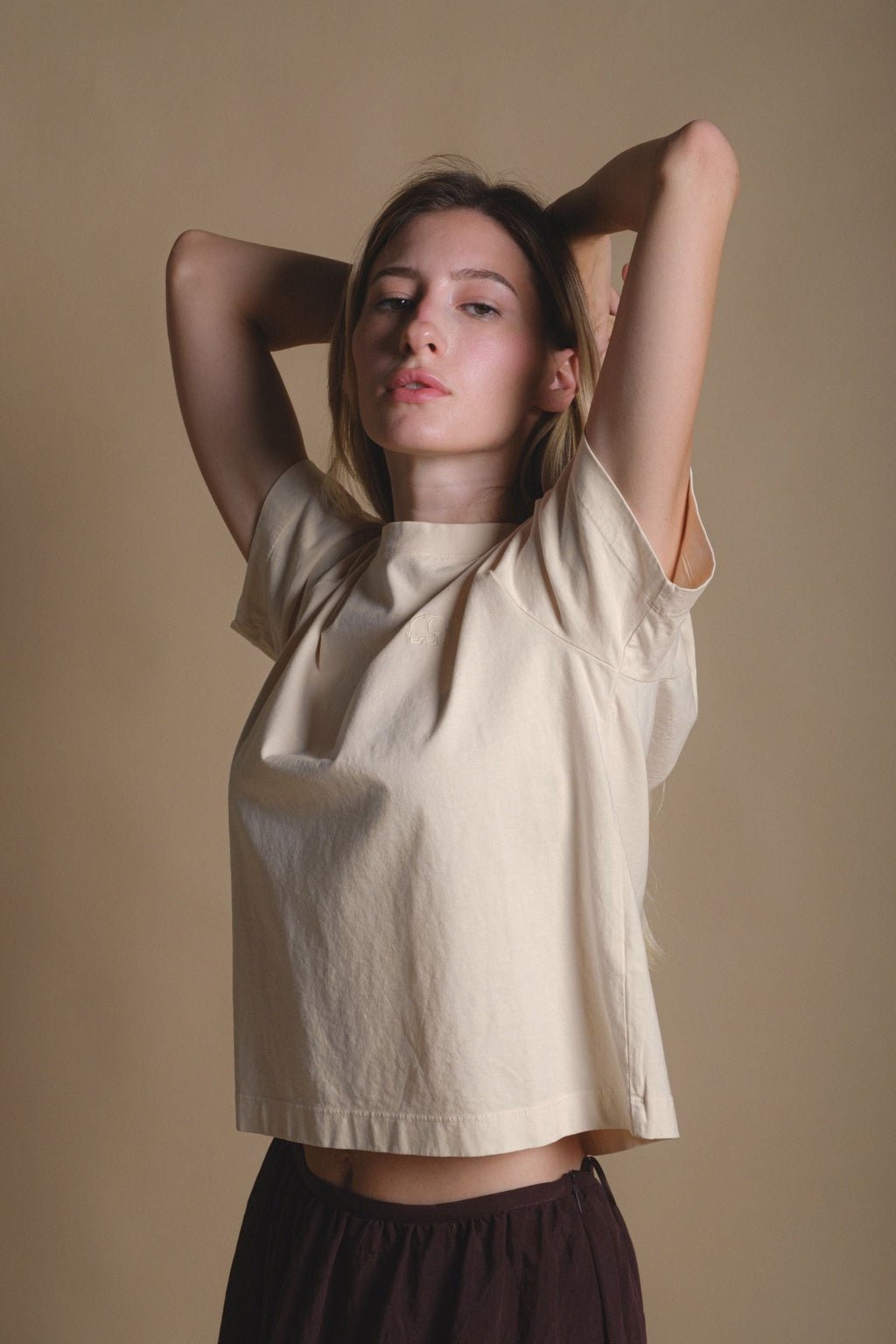 Women's Essential Garment T-Shirt Pearled Ivory