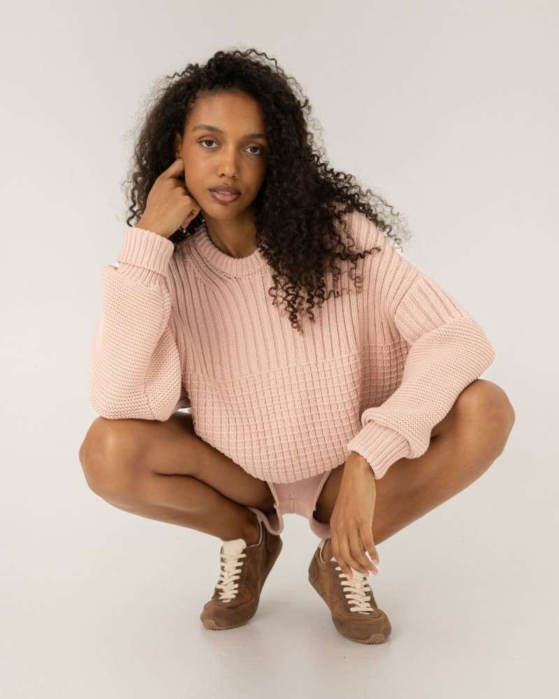 Delčia Cotton Sweater Dusty Pink