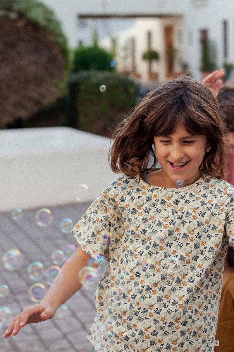 Kids' Erin T-Shirt Coral Beige