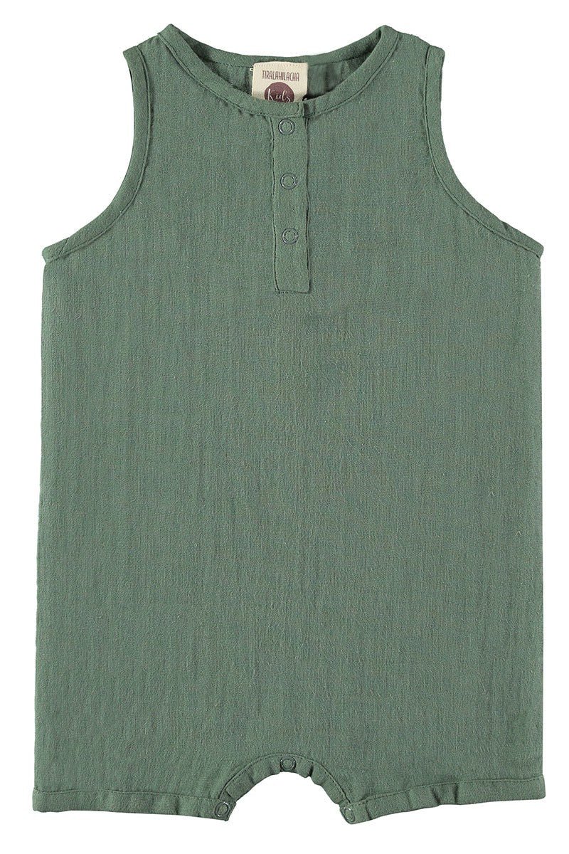 Baby's Elgar Jumpsuit Green