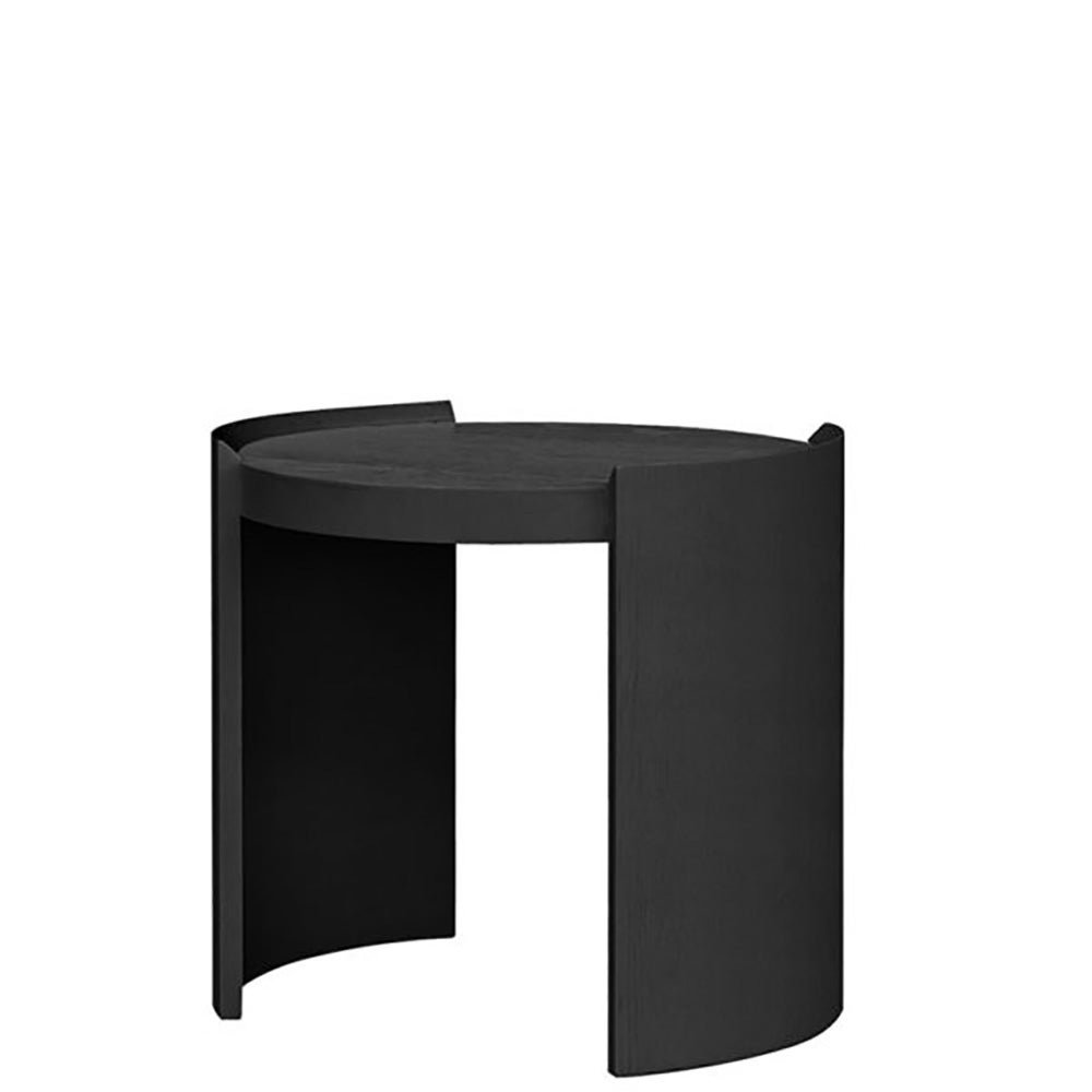 Artwood, Oakland-sivupöytä Ø55 cm musta