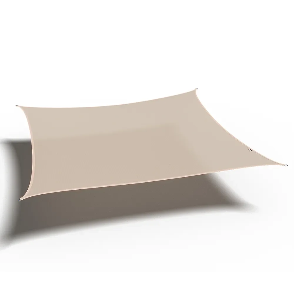 Platinum Sun & Shade, Coolfit aurinkopurje neliö 500x500cm off-white