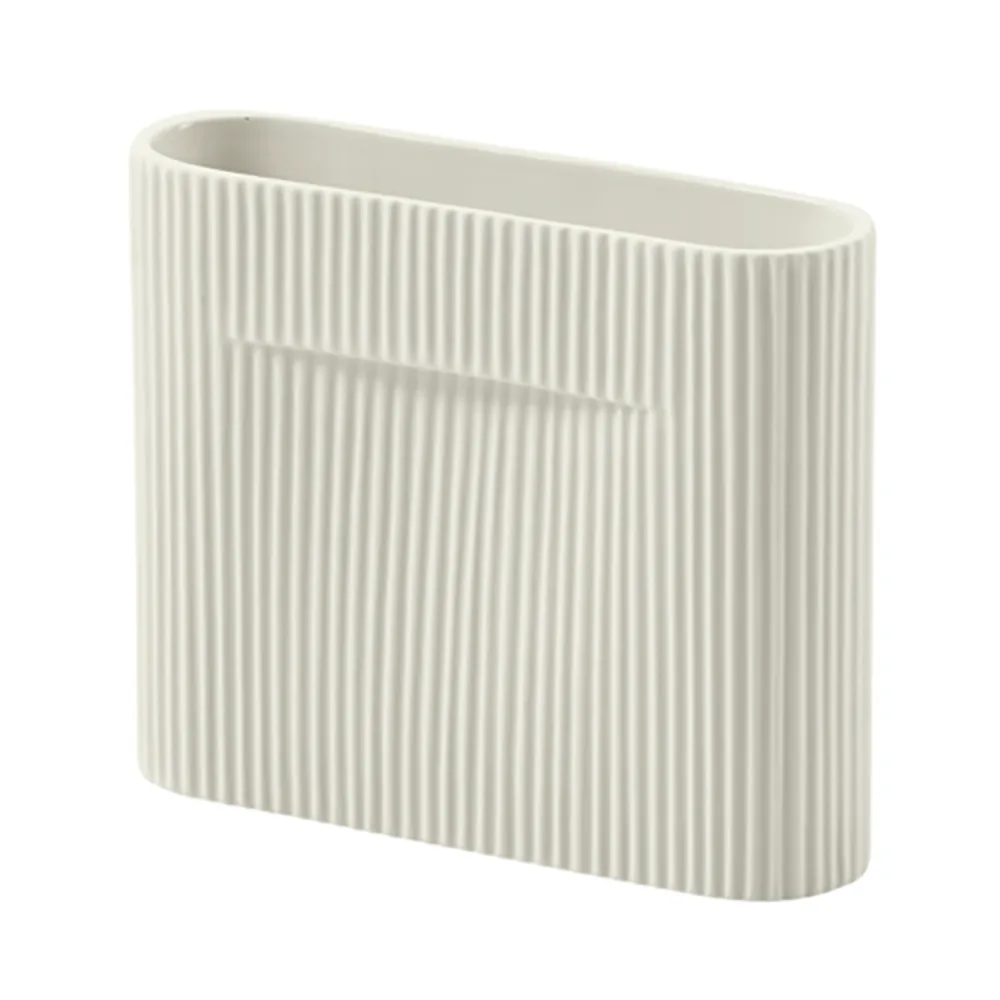 Muuto, Ridge Maljakko H: 16,5 cm Off White