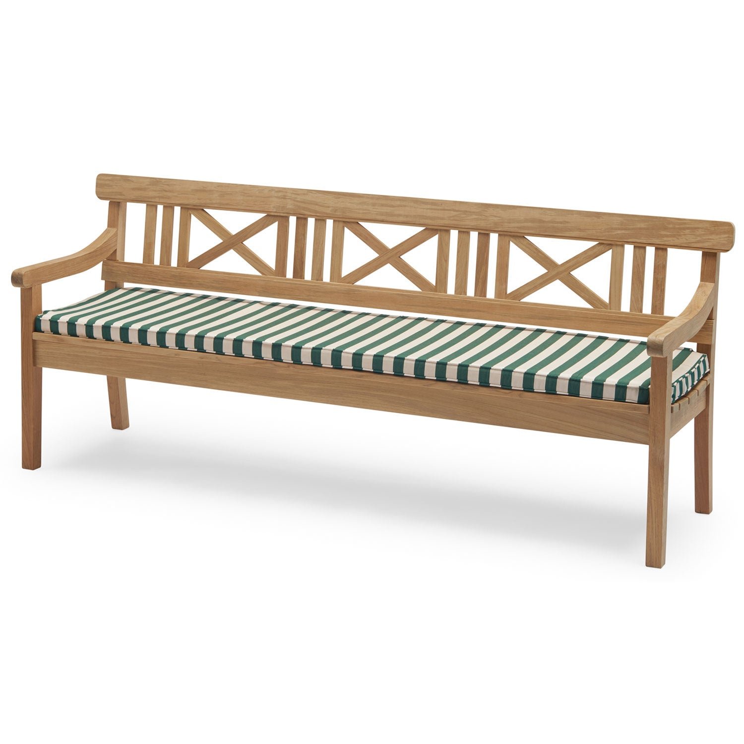 Skagerak, Drachmann 200 cm Cushion Light Apricot/Dark Green