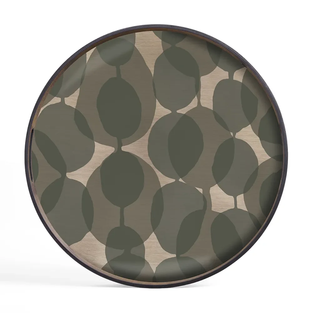 Ethnicraft, Connected Dots Tarjotin Ø48 cm