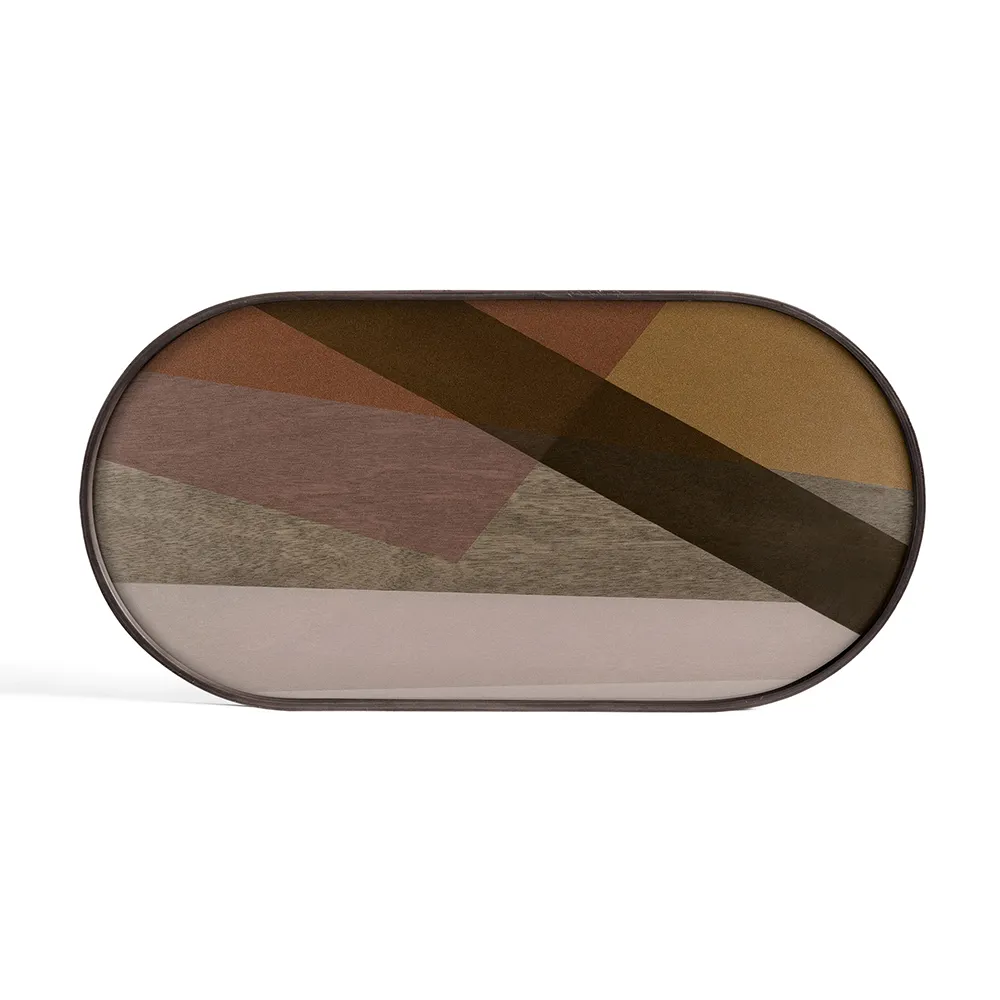 Ethnicraft, Angle tarjotin soikea M
