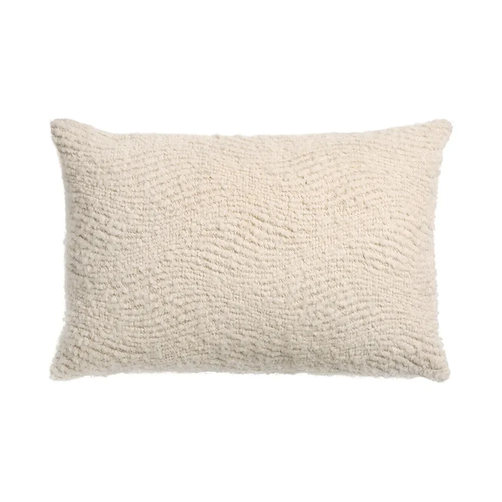 Ethnicraft, Tyynynpäällinen Wave 60x40 cm Off-white