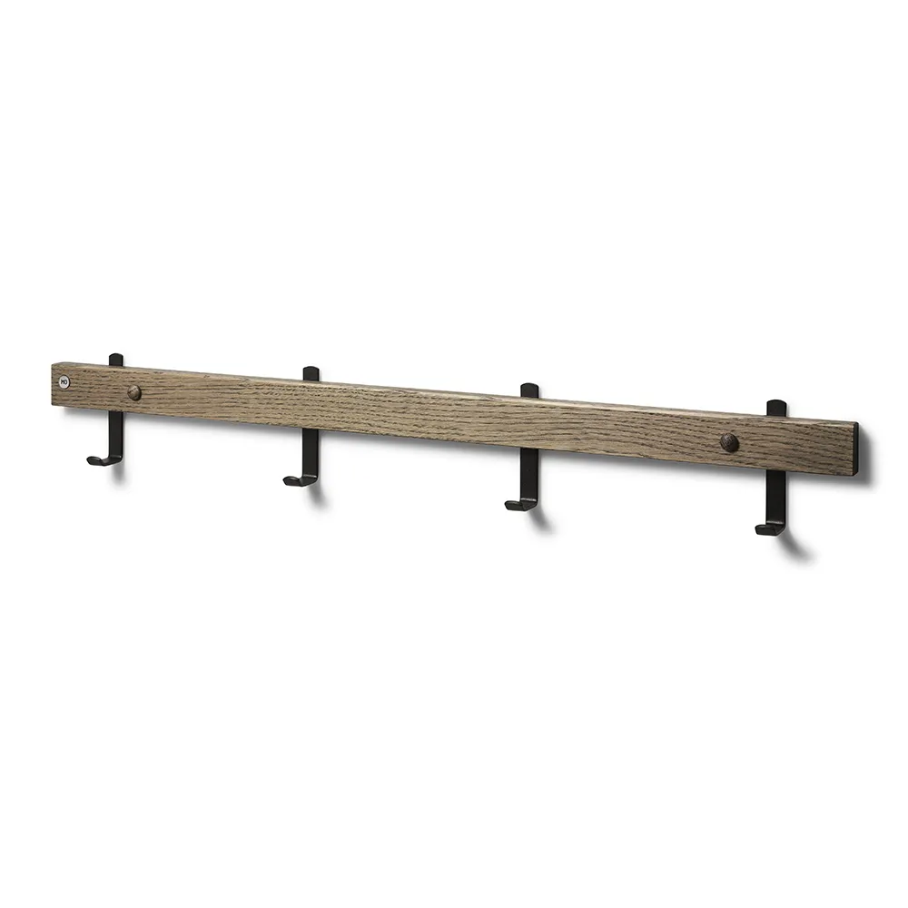 Oscarssons Möbel, Nadja Naulakko 70 cm Savutammi/Mattimusta teräs