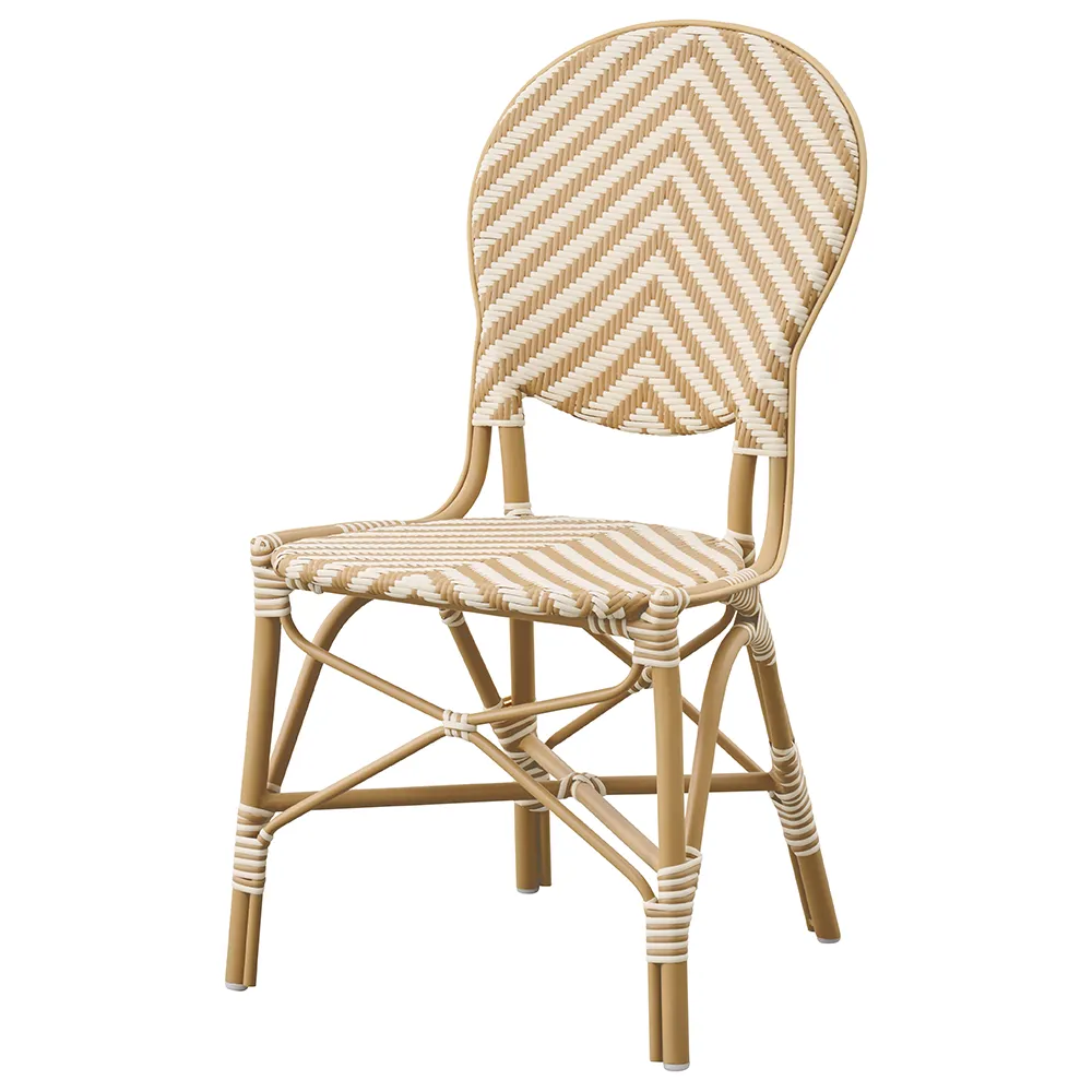Sika Design, Isabell outdoor Ruokailutuoli ivory/honey