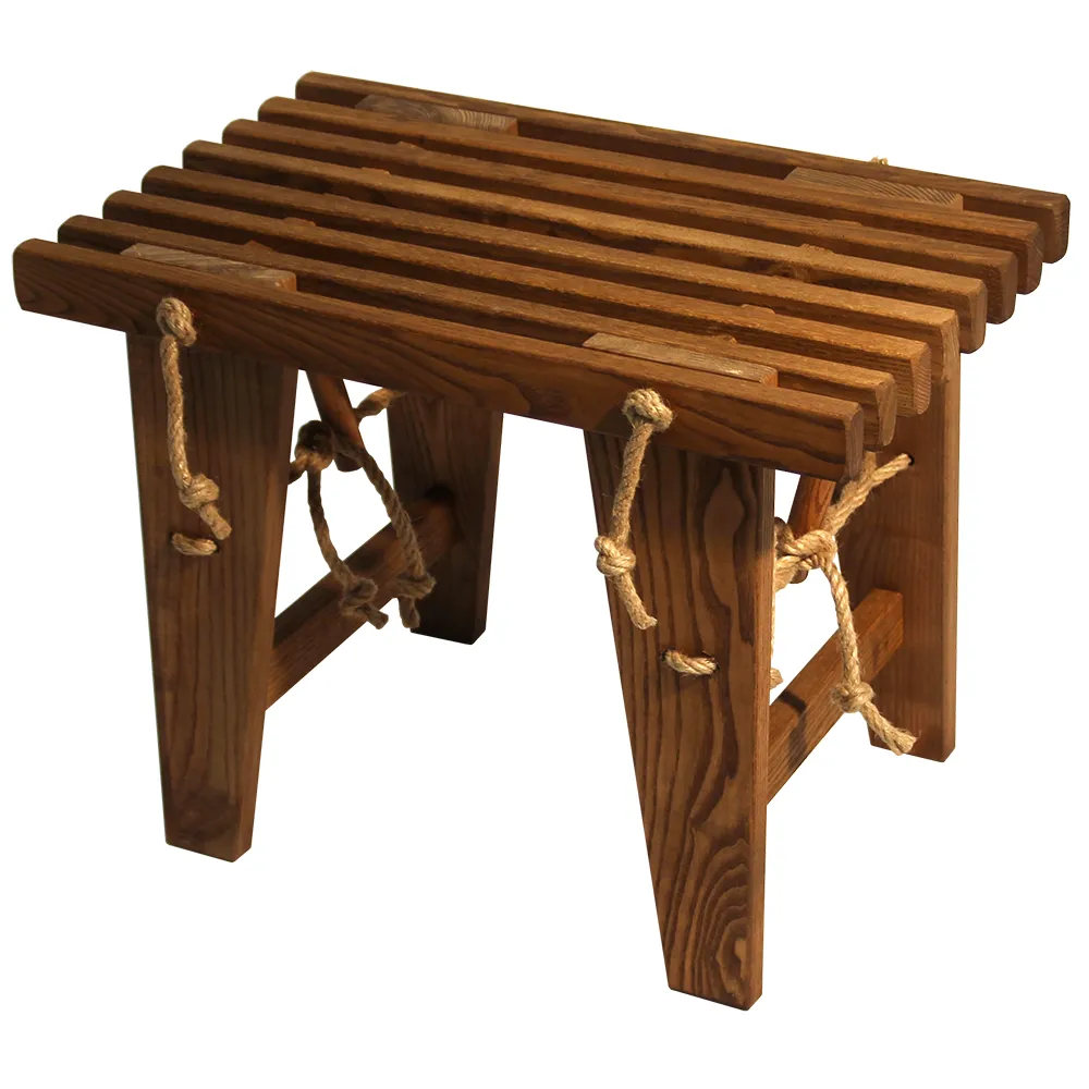 Hillerstorp, Ecobench 60 cm Tuhka öljytty ruskea