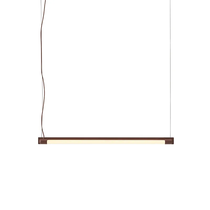 Muuto, Fine Suspension Lamp 60 cm - Deep Red