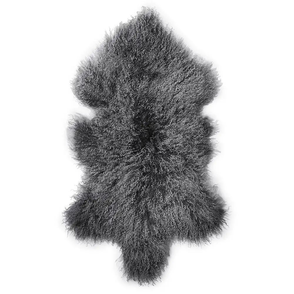 Skinnwille, Shansi Lampaannahka 55x95 cm Grey