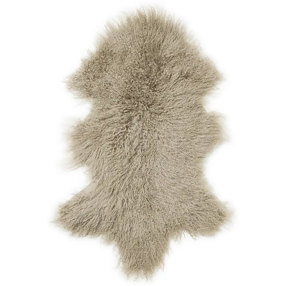 Skinnwille, Shansi Lampaannahka 55x95 cm Taupe