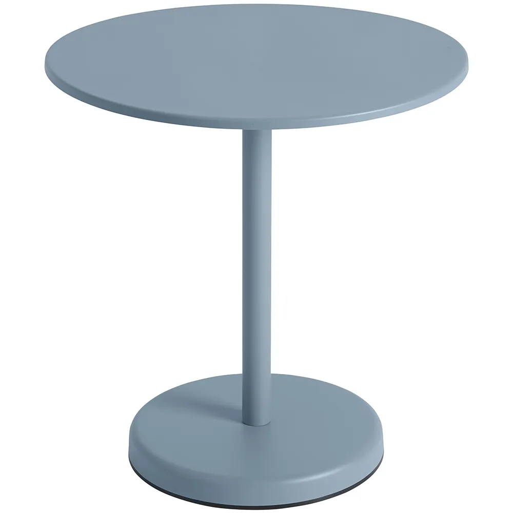 Muuto, Linear Steel Bistropöytä Ø70 cm Pale Blue