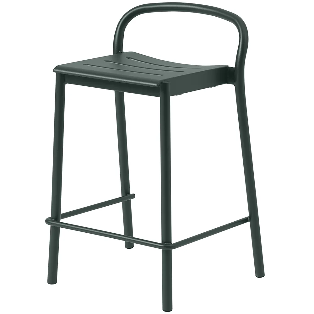 Muuto, Linear Steel Matala baarijakkara Dark Green