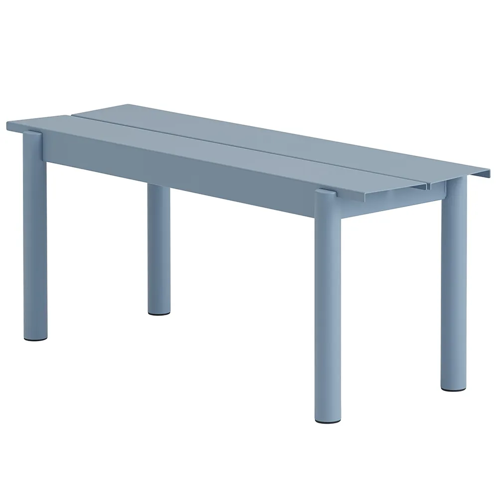 Muuto, Linear Steel Penkki 110x34 cm Pale Blue