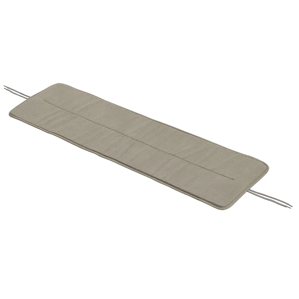 Muuto, Linear Steel Penkki tyyny 110x34 cm Light Grey