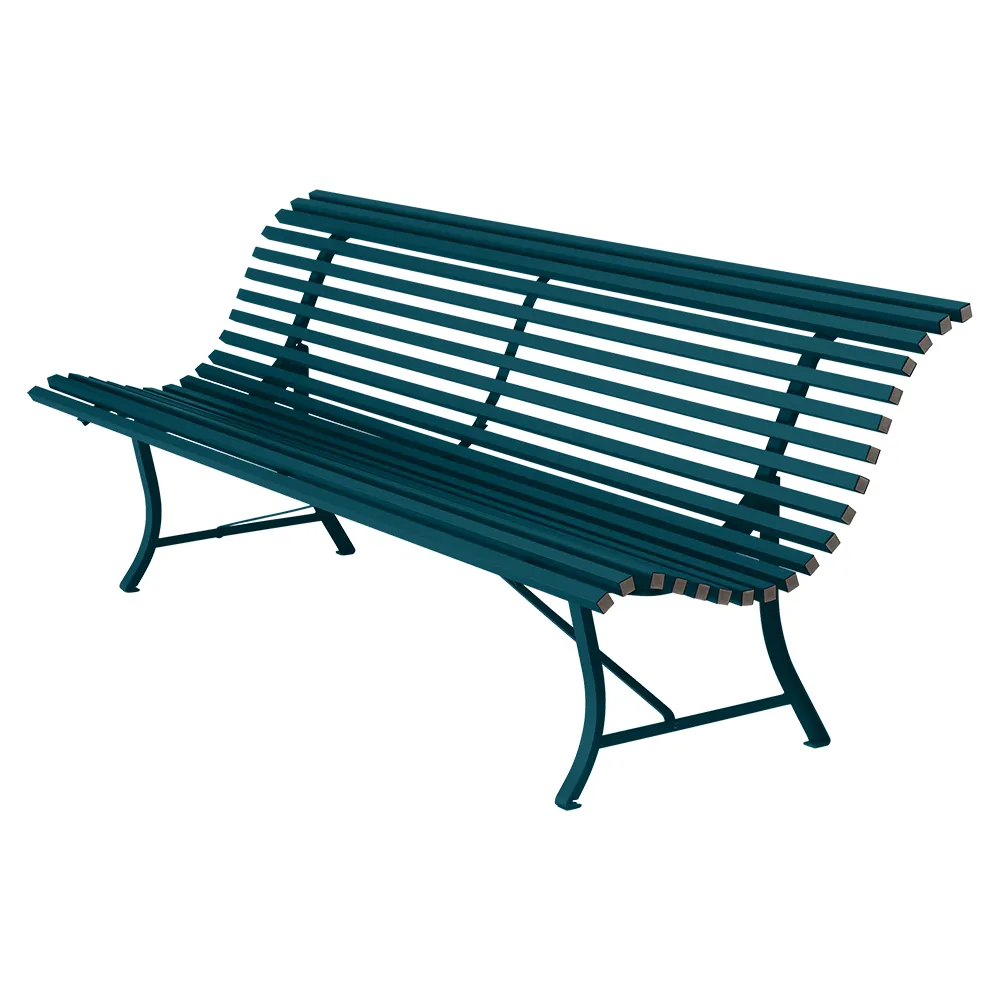 Fermob, Louisiane sohva 200 cm Acapulco blue