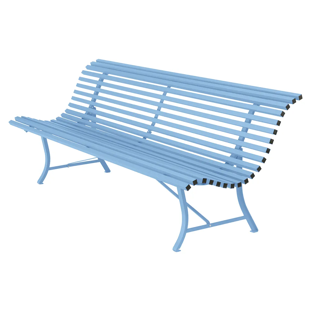 Fermob, Louisiane sohva 200 cm Maya Blue