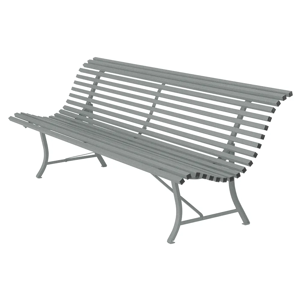 Fermob, Louisiane sohva 200 cm Lapilli Grey