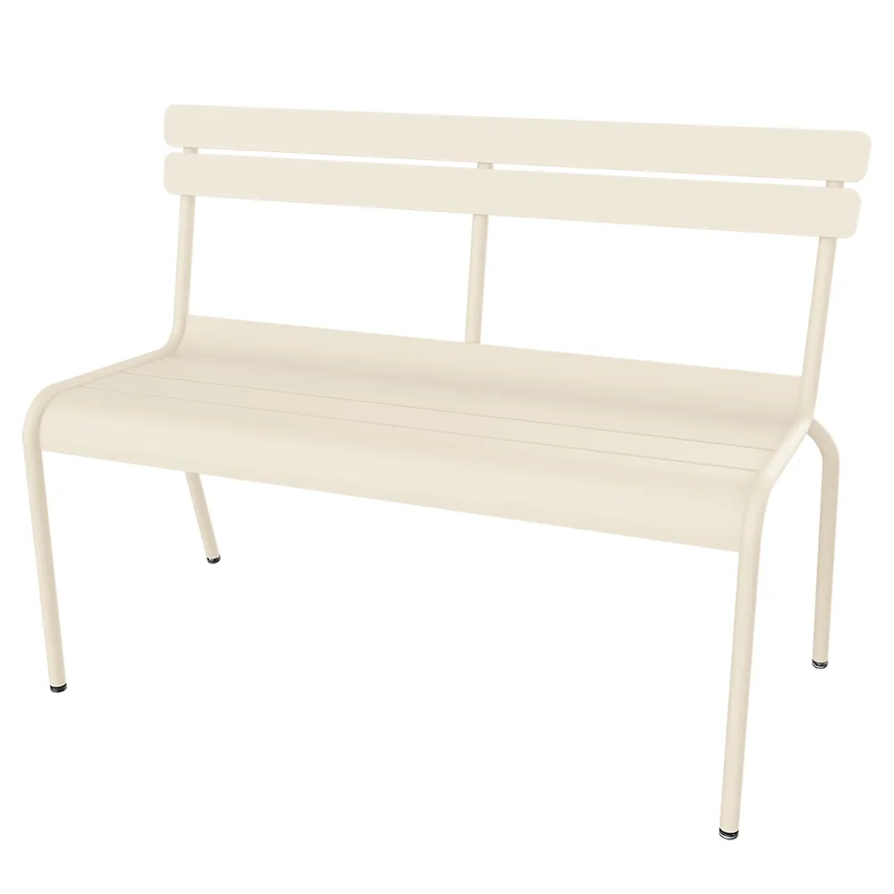 Fermob, Luxembourg 2-istuttava sohva Latte beige