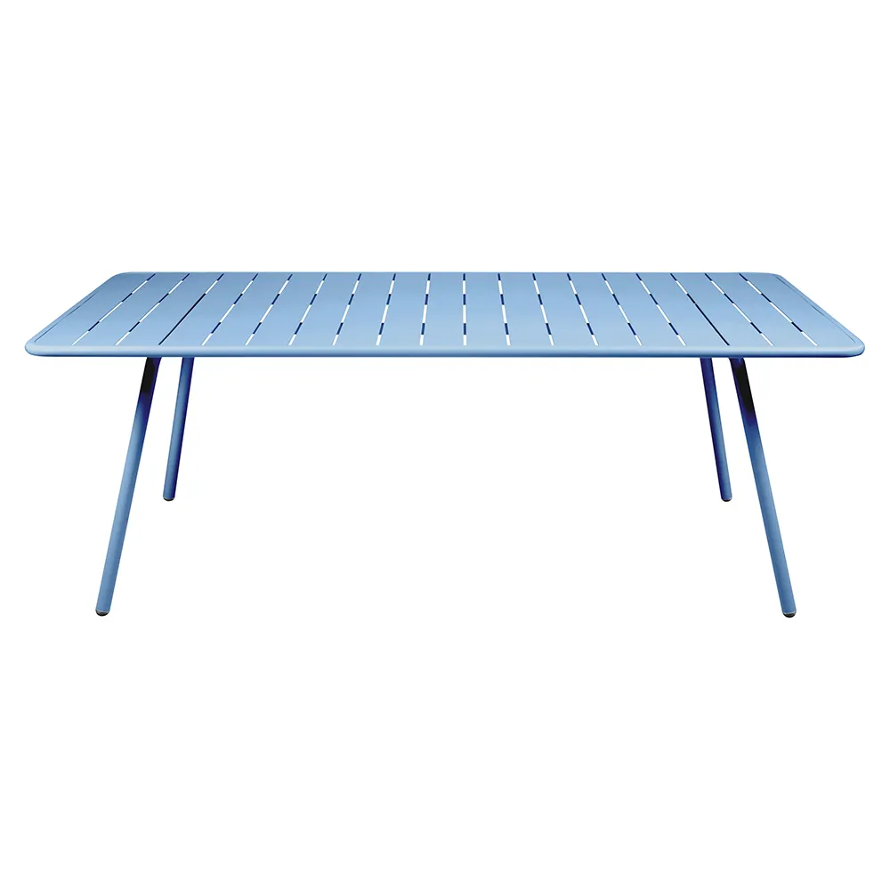 Fermob, Luxembourg ruokapöytä 100x207 cm Maya Blue
