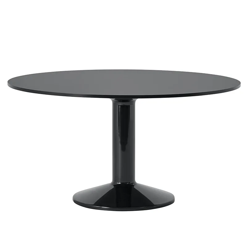 Muuto, Midst ruokapöytä 140 cm - Black Nanolaminate Black