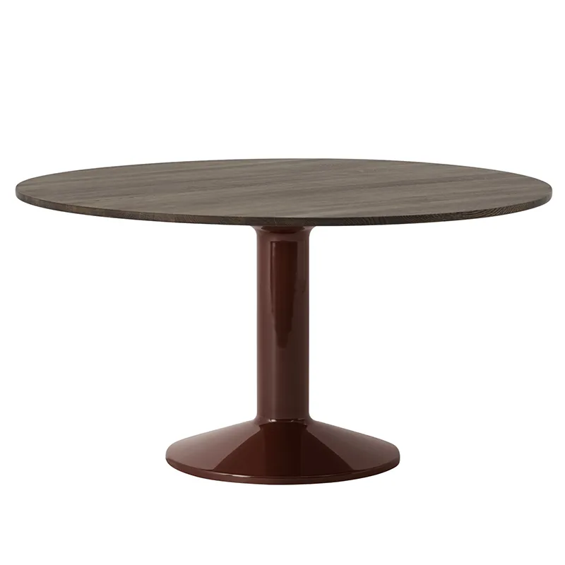 Muuto, Midst ruokapöytä 140 cm - Dark Oiled Oak Dark Red