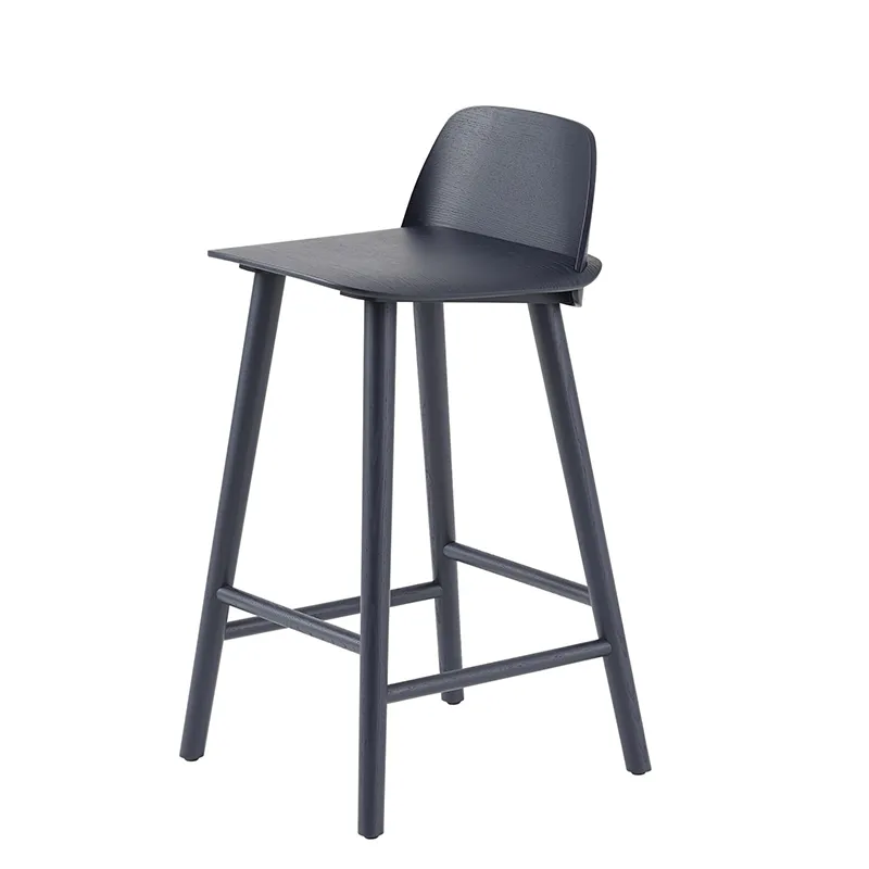 Muuto, Nerd baarituoli 65 cm - Midnight Blue