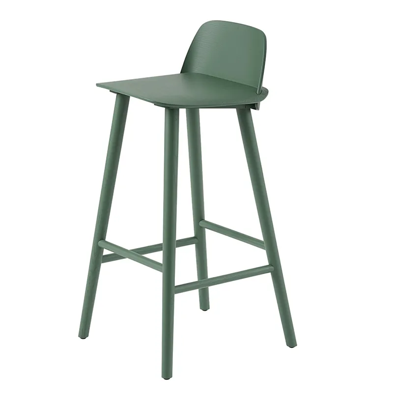 Muuto, Nerd baarituoli 75 cm - Green