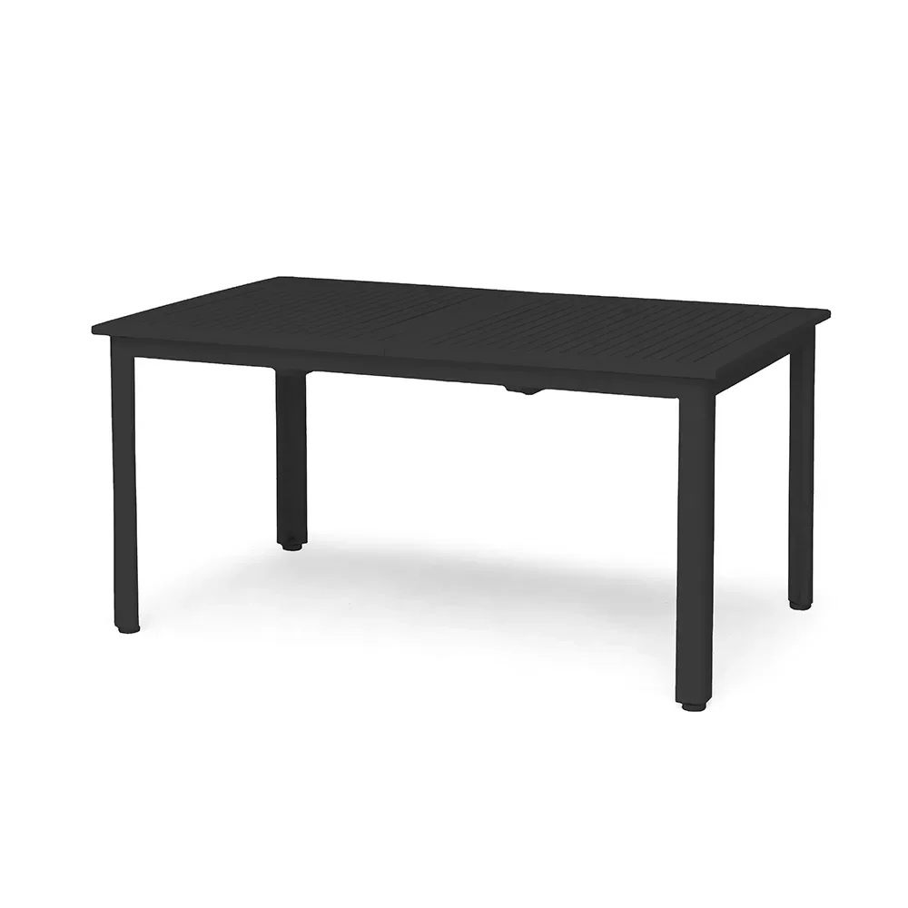 Hillerstorp, Nydala ruokapöytä 96x150/200 cm Musta