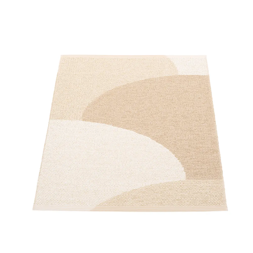 Pappelina, Hill matto Vanilla/Beige/Cream 70 x 90cm