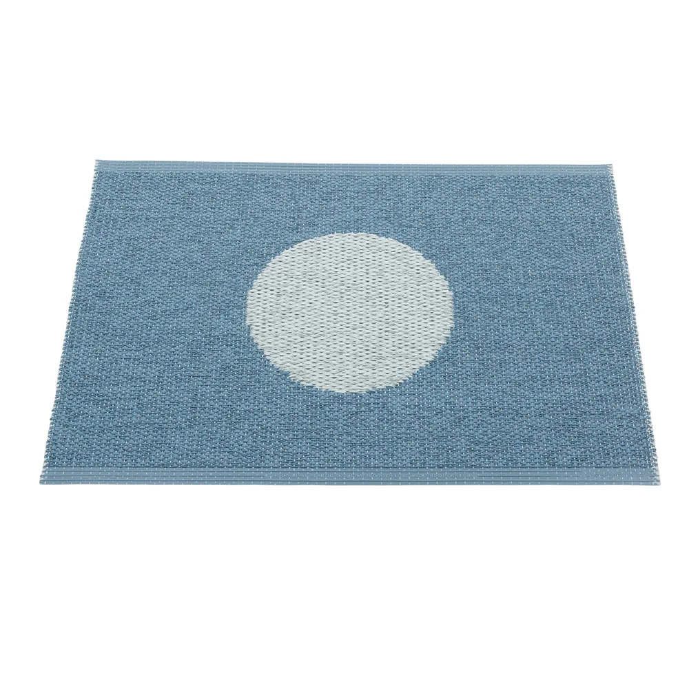 Pappelina, Vera Pop matto River Blue/Blue Fog 70 x 50cm