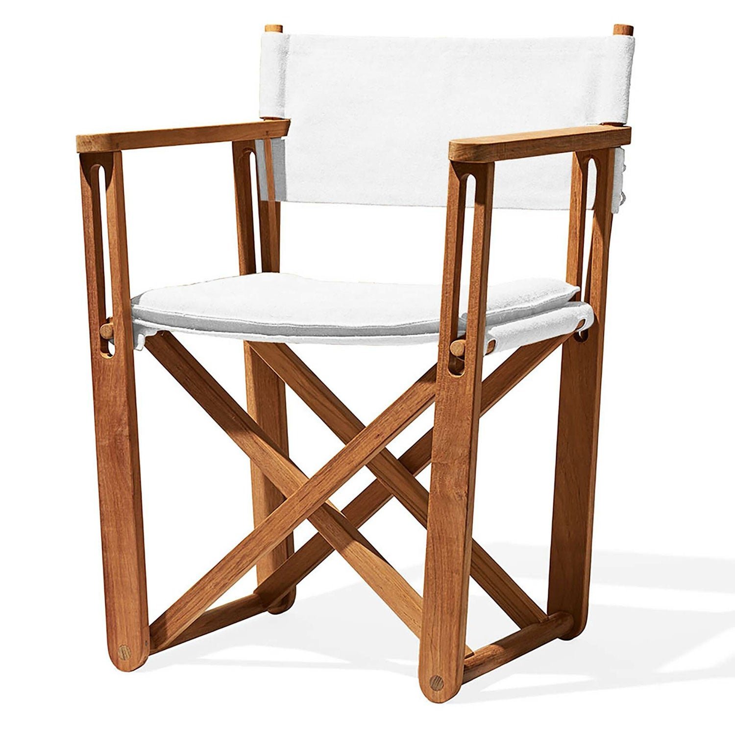 Skargaarden, Kryss lounge-nojatuoli tiikki Skargaarden