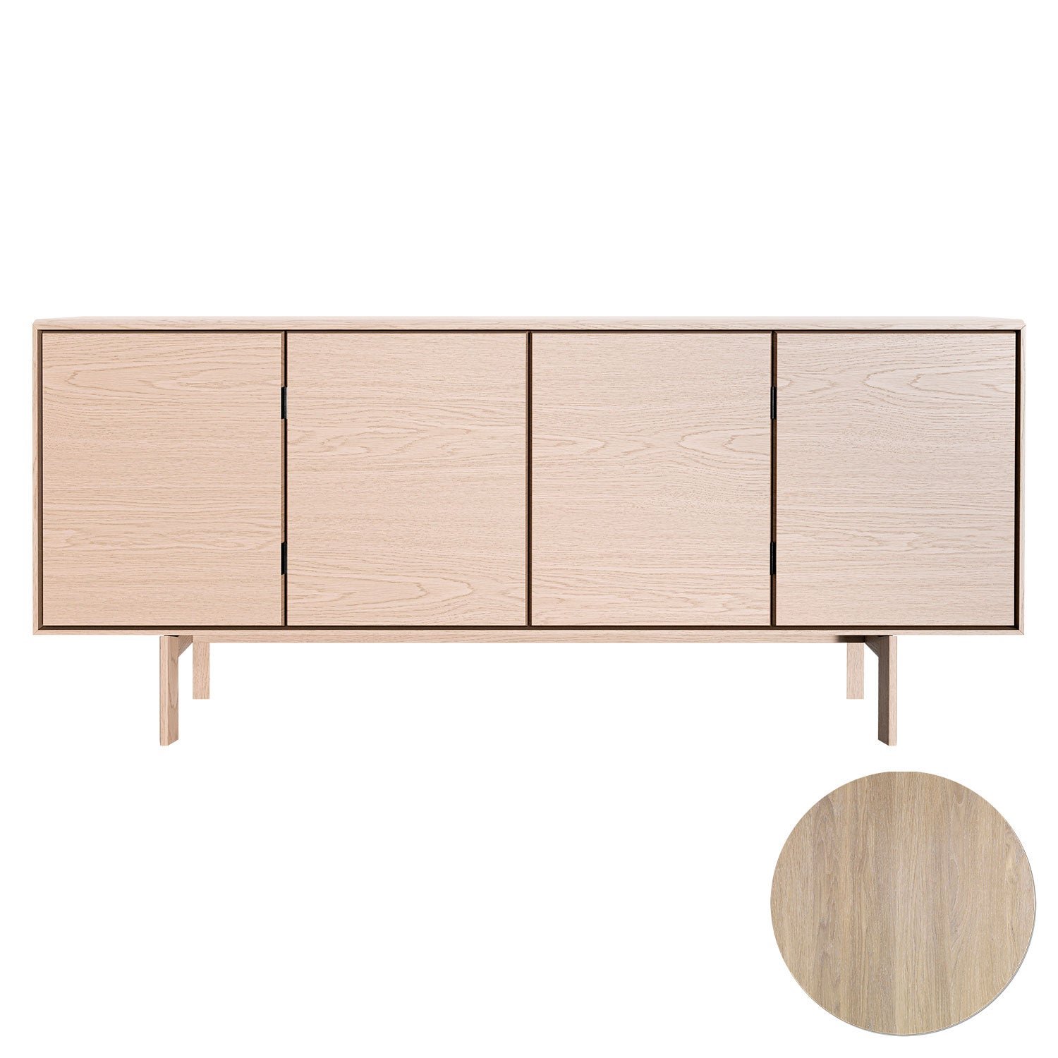Skovby, Sm544 Senkki Tammi Valkoilja 190X43X85Cm